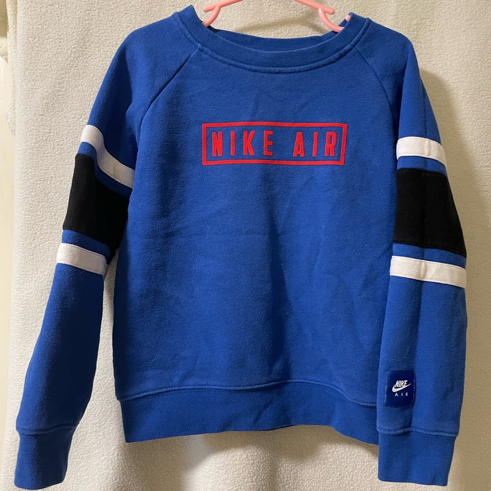 Nike Air Blue and Red Sweatshirt